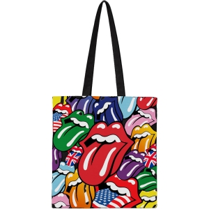 Rolling Stones  - Tongues Tote Bag i gruppen MERCHANDISE / Merch / Pop-Rock hos Bengans Skivbutik AB (5627104)