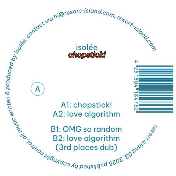 Isolee - Chopstick! i gruppen VINYL / Elektroniskt hos Bengans Skivbutik AB (5627720)