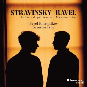 Pavel Kolesnikov & Samson Tsoy - Stravinsky: Le Sacre Du Printemps - Ravel: Ma Mère L'oye i gruppen CD / Klassiskt hos Bengans Skivbutik AB (5627755)