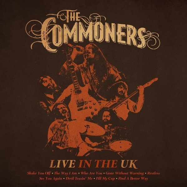 The Commoners - Live In The Uk i gruppen VINYL / Pop-Rock hos Bengans Skivbutik AB (5628007)