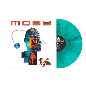 Moby - Moby (Black, White and Blue Marbled Limited Edition) i gruppen Minishops / Moby hos Bengans Skivbutik AB (5628117)