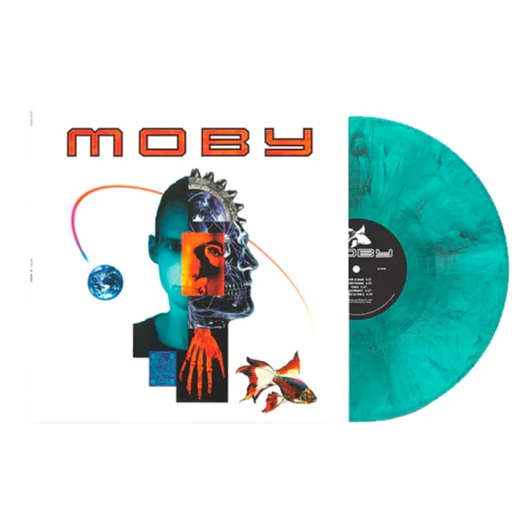 Moby - Moby (Black, White and Blue Marbled Limited Edition) i gruppen VI TIPSAR / Way Out West 2026 hos Bengans Skivbutik AB (5628117)