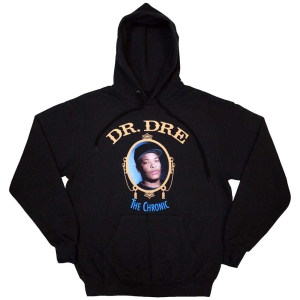 Dr. Dre - The Chronic Uni Black Hoodie i gruppen MERCHANDISE / Hoodies / Hip Hop-Rap hos Bengans Skivbutik AB (5628172r)