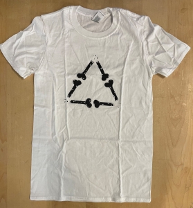 Peter Bjorn And John - Darker Days White T-Shirt i gruppen MERCHANDISE / T-shirt / Pop-Rock hos Bengans Skivbutik AB (5628174)