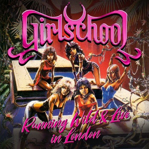 Girlschool - Running Wild Live In London Cd/Dvd i gruppen CD / Hårdrock hos Bengans Skivbutik AB (5628413)