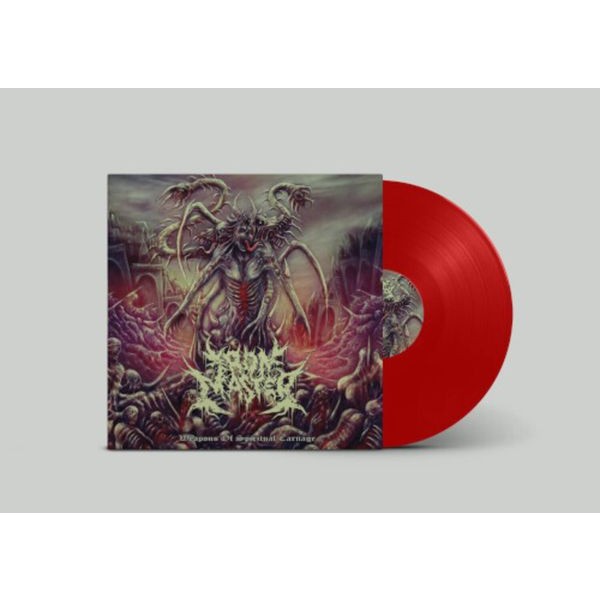 Ironmaster - Weapons Of Spiritual Carnage (Red V i gruppen VINYL / Hårdrock hos Bengans Skivbutik AB (5628512)