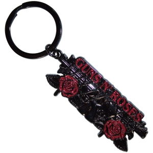 Guns N Roses - Vintage Pistols Keychain i gruppen MERCHANDISE / Nyckelring / Hårdrock hos Bengans Skivbutik AB (5628576)