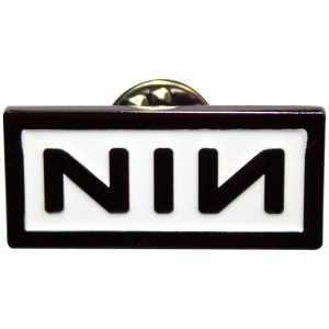 Nine Inch Nails - Logo Pin Badge i gruppen MERCHANDISE / Pin-Button Badge / Pop-Rock hos Bengans Skivbutik AB (5628580)