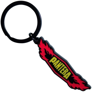 Pantera - Flames Keychain i gruppen MERCHANDISE / Nyckelring / Hårdrock hos Bengans Skivbutik AB (5628583)