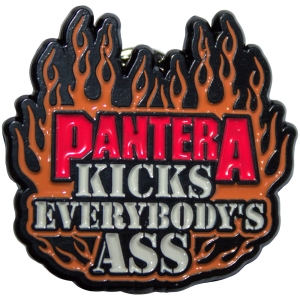 Pantera - Kicks Pin Badge i gruppen MERCHANDISE / Pin-Button Badge / Hårdrock hos Bengans Skivbutik AB (5628593)