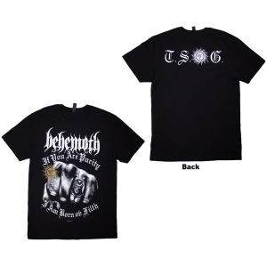 Behemoth - The Shit Ov God Purity Fist Uni Bl T-Shirt i gruppen MERCHANDISE / T-shirt / Hårdrock hos Bengans Skivbutik AB (5628721r)