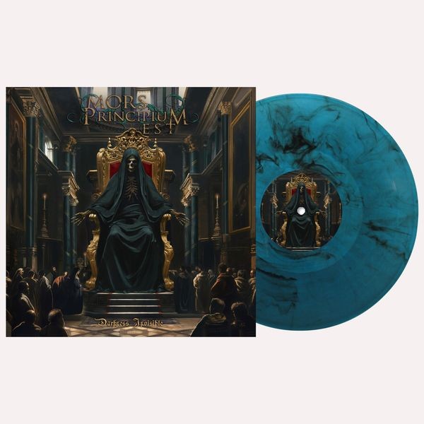 Mors Principium Est - Darkness Invisible (Turquoise Vinyl LP) i gruppen VINYL / Hårdrock hos Bengans Skivbutik AB (5628851)