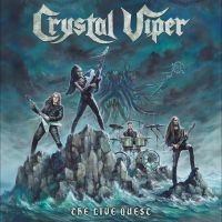 Crystal Viper - The Live Quest (Ltd. Marbled Yellow Vinyl LP) i gruppen VINYL / Hårdrock hos Bengans Skivbutik AB (5628967)