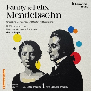 Rias Kammerchor Berlin & Kammerakademie Potsdam & Justin Doyle & Christina Landshamer - Fanny & Felix Mendelssohn: Sacred Music 1 i gruppen VI TIPSAR / Fredagsreleaser / 2025-07-11 hos Bengans Skivbutik AB (5629090)