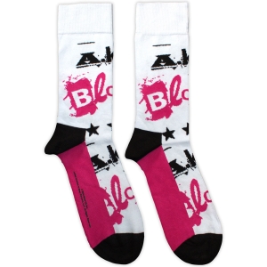 Blondie - Aka Uni Wht Socks (Eu 40-45) i gruppen MERCHANDISE /  /  hos Bengans Skivbutik AB (5629354)