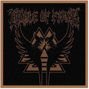 Cradle Of Filth - Valkyrie Sigil Standard Patch i gruppen MERCHANDISE / Tygmärke /  hos Bengans Skivbutik AB (5629489)