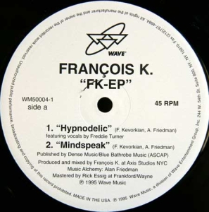 Francois K - FK-EP i gruppen VINYL / Fransk Musik hos Bengans Skivbutik AB (5629637)