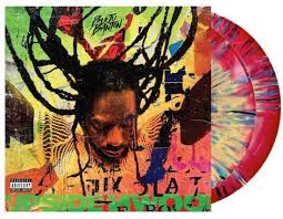 Buju Banton - Upside Down 2020 -Red/Orange & Black Splatter i gruppen VINYL / Reggae hos Bengans Skivbutik AB (5629749)