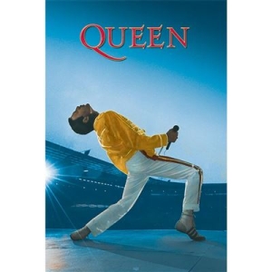Queen - Live At Wembley  91,5 X 61 Cm i gruppen MERCHANDISE / Merch / Pop-Rock hos Bengans Skivbutik AB (5630237)