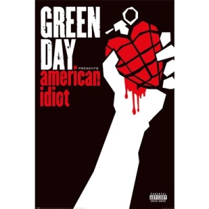 Green Day - American Idiot Album  91,5 X 61 Cm i gruppen MERCHANDISE / Poster / Pop-Rock hos Bengans Skivbutik AB (5630271)