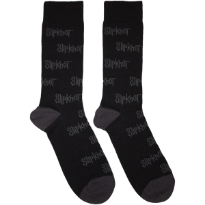Slipknot - Aop Logos Uni Bl Socks i gruppen MERCHANDISE /  /  hos Bengans Skivbutik AB (5630402)