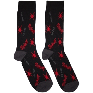 Slipknot - Aop Splat Tesf Uni Bl Socks i gruppen MERCHANDISE /  /  hos Bengans Skivbutik AB (5630403)