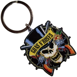 Guns N Roses - Top Hat Keychain i gruppen MERCHANDISE / Nyckelring / Hårdrock hos Bengans Skivbutik AB (5630513)