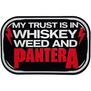 Pantera - Whiskey Magnet i gruppen MERCHANDISE / Magnet / Hårdrock hos Bengans Skivbutik AB (5630520)