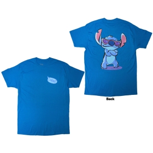 Disney - Stitch Ohana F&B Uni Blue T-Shirt i gruppen MERCHANDISE / T-shirt / Film-Musikal hos Bengans Skivbutik AB (5630529r)