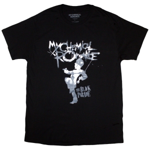 My Chemical Romance - Clock Logo Uni Bl T-Shirt i gruppen MERCHANDISE / T-shirt / Pop-Rock hos Bengans Skivbutik AB (5630539r)