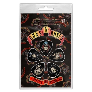 Guns N Roses - Appetite For Destruction - Plectrum Pack i gruppen MERCHANDISE / Merch / Hårdrock hos Bengans Skivbutik AB (5630540)