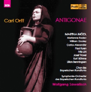 Orff - Antigonae i gruppen CD / Klassiskt hos Bengans Skivbutik AB (563080)