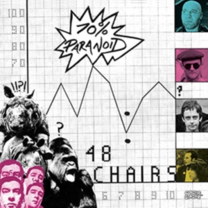 48 Chairs - 70 Percent Paranoid i gruppen VINYL / Pop-Rock hos Bengans Skivbutik AB (5631046)