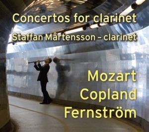 Staffan Mårtensson - Concertos For Clarinet i gruppen Externt_Lager / Naxoslager hos Bengans Skivbutik AB (563176)