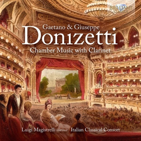 Gaetano & Giuseppe Donizetti - Chamber Music With Clarinet i gruppen CD / Klassiskt hos Bengans Skivbutik AB (5632126)