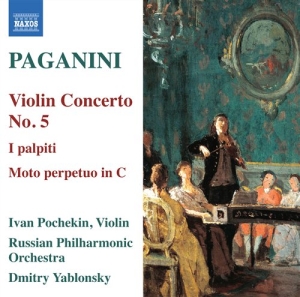 Paganini - Violin Concerto No 5 i gruppen Externt_Lager / Naxoslager hos Bengans Skivbutik AB (563217)