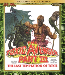 Movie - The Toxic Avenger, Part Iii: The Last Temptation Of Toxie (4K Uhd) i gruppen Film / Film Blu-ray / Film-Musikal hos Bengans Skivbutik AB (5632174)