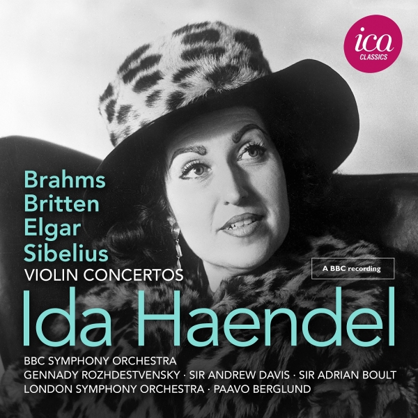 Ida Haendel - Violin Concertos i gruppen CD / Klassiskt hos Bengans Skivbutik AB (5632239)