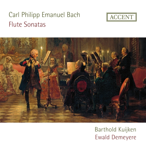 Bach C P E - Flute Sonatas i gruppen VI TIPSAR / Fredagsreleaser / 2025-09-05 hos Bengans Skivbutik AB (5632247)
