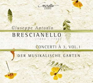 Brescianello G A - Concerti À 3, Vol. 1: Concerti 1-6 i gruppen CD / Klassiskt hos Bengans Skivbutik AB (5632372)