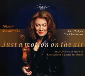 Tatjana Masurenko - Krenek & Schumann: Just A Motion On i gruppen CD / Klassiskt hos Bengans Skivbutik AB (5632374)
