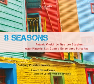 Vivaldi & Piazzolla - 8 Seasons i gruppen CD / Klassiskt hos Bengans Skivbutik AB (5632391)