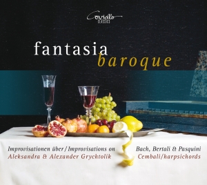 Aleksandra & Alexander Grychtolik - Fantasia Baroque i gruppen CD / Klassiskt hos Bengans Skivbutik AB (5632396)