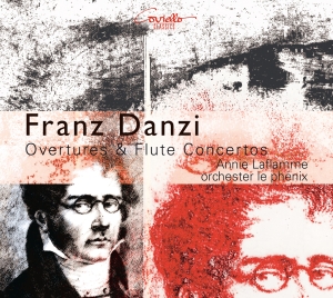 Danzi Franz - Overtures & Flute Concertos i gruppen CD / Klassiskt hos Bengans Skivbutik AB (5632412)