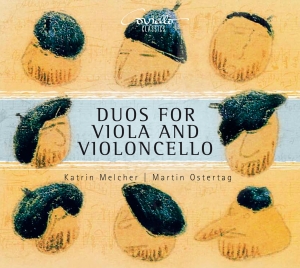 Katrin Melcher & Martin Ostertag - Duos For Viola & Violoncello i gruppen CD / Klassiskt hos Bengans Skivbutik AB (5632419)