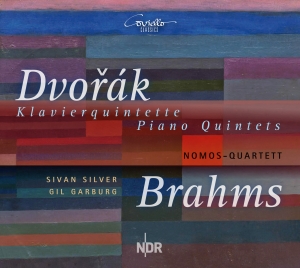 Dvorák/Brahms - Piano Quintets i gruppen CD / Klassiskt hos Bengans Skivbutik AB (5632422)
