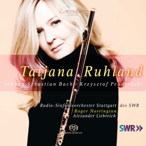Tatjana Ruhland - Bach & Penderecki: Sonate Für Flöte i gruppen MUSIK / SACD / Klassiskt hos Bengans Skivbutik AB (5632426)