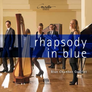 Blue Chamber Quartet - Rhapsody In Blue i gruppen MUSIK / SACD / Klassiskt hos Bengans Skivbutik AB (5632433)