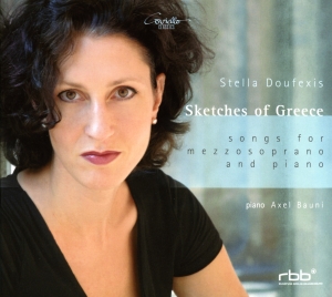 Stella Doufexis & Axel Bauni - Sketches Of Greece i gruppen CD / Klassiskt hos Bengans Skivbutik AB (5632774)