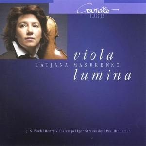 Masurenko Tatjana - Lumina: Works For Viola Solo i gruppen CD / Klassiskt hos Bengans Skivbutik AB (5632784)